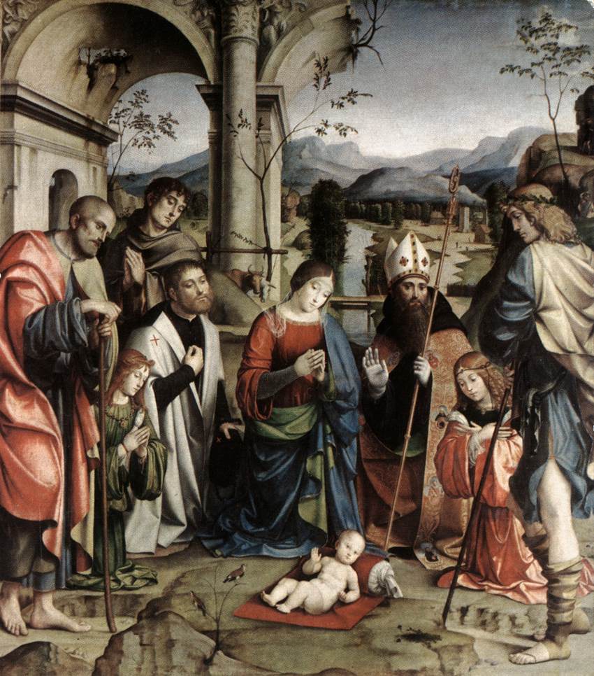 Adoration of the Child sdgh